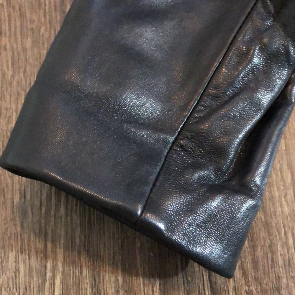 Vintage Leather & Rabbit Coat. - Picture 8 of 17